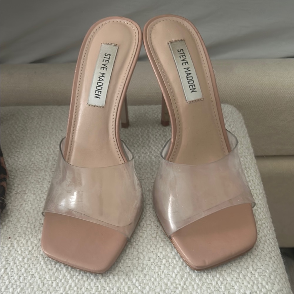 Steve Madden Women's Nude Heeled Sandals